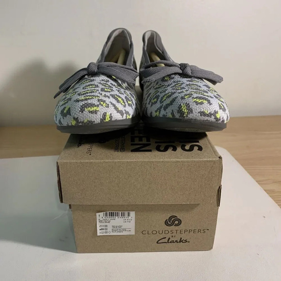 1095. NEW! Clarks Carly Hope Medium Width-Grey-US 7 Womens - Picture 3 of 4